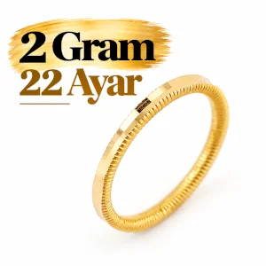 Ajda Yüzük 22 Ayar | Gram aralığı: 1,90 - 2,10 g