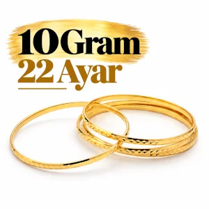 Ajda Bilezik 22 Ayar | Gram aralığı: 9.90 - 10.10 g