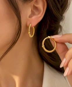Ajda Küpe 14 AYAR | Gram aralığı: 2,85 - 3,10 g