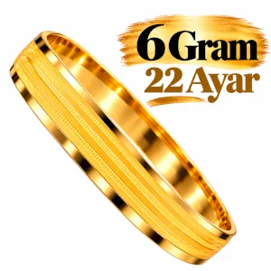 Trabzon Burma Bilezik 22 Ayar | Gram aralığı: 5.90 - 6.10 g