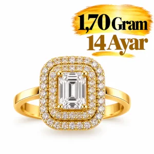 Baget Yüzük 14 Ayar (1,70 g)