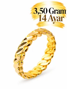 Burma Yüzük 14 AYAR | Gram aralığı: 3,40 - 3,60 g