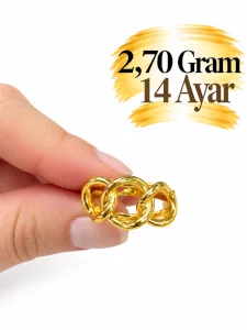 Samanyolu Altın Yüzük  | Gram aralığı: 2,60 - 2,80 g
